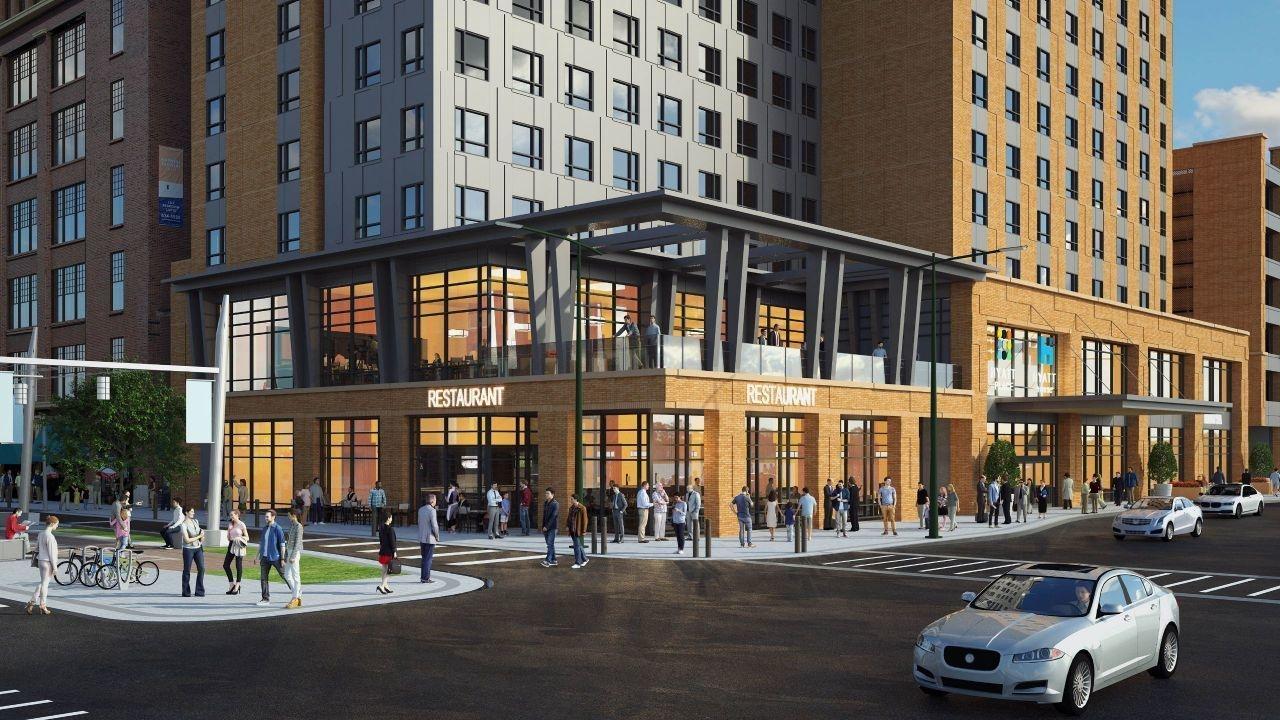 מלון Hyatt House Indianapolis Downtown מראה חיצוני תמונה